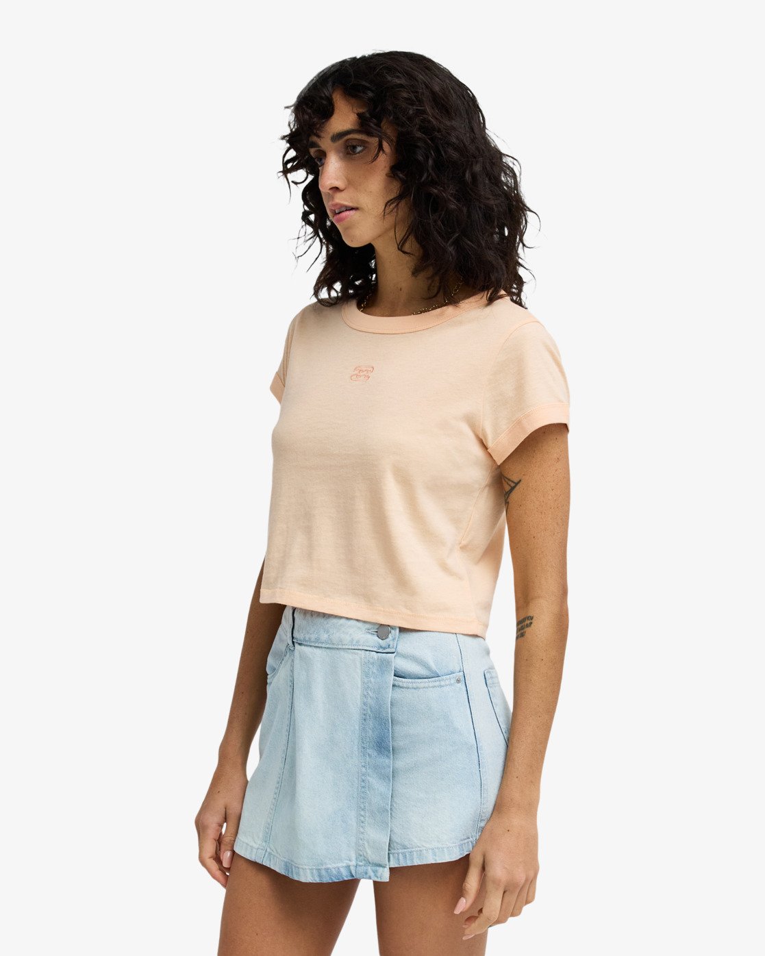 Daily Tee - Fitted T-Shirt Voor Dames
