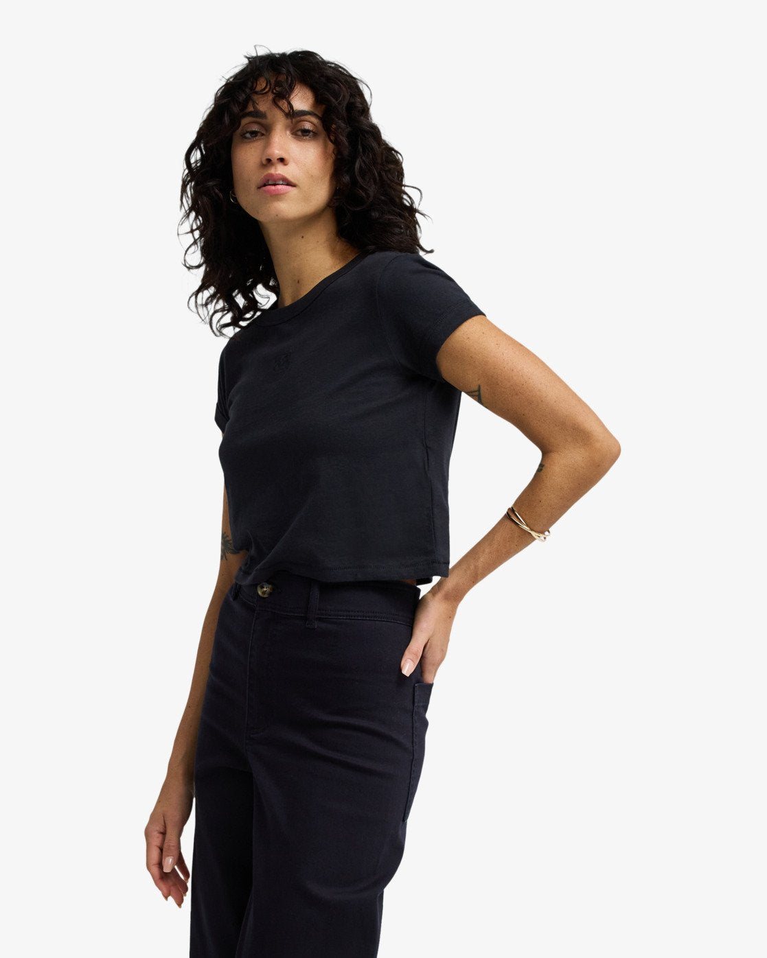 Daily Tee - Fitted T-Shirt Voor Dames