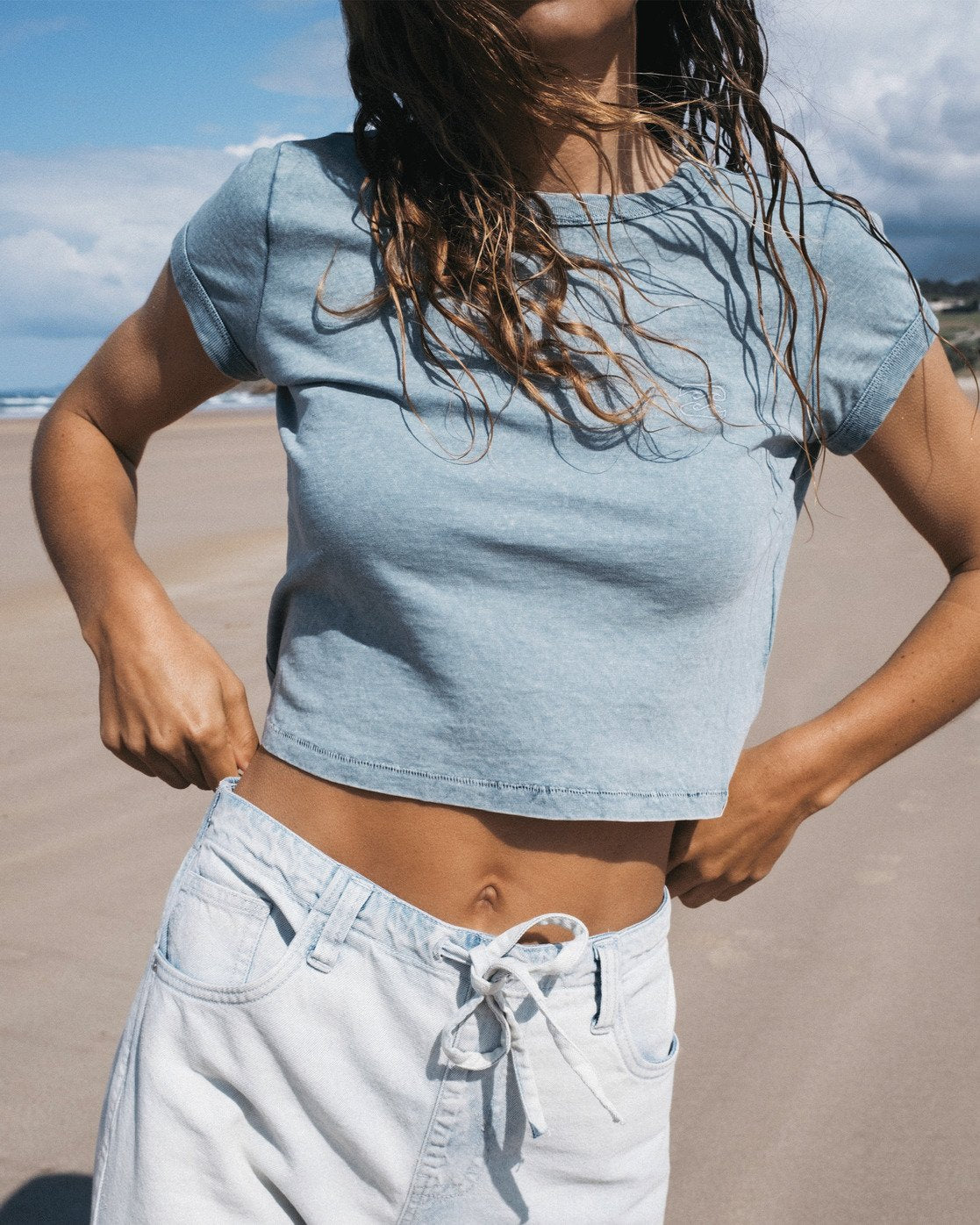 Billabong Daily Tee Salt Washed - Fitted T-Shirt For Women