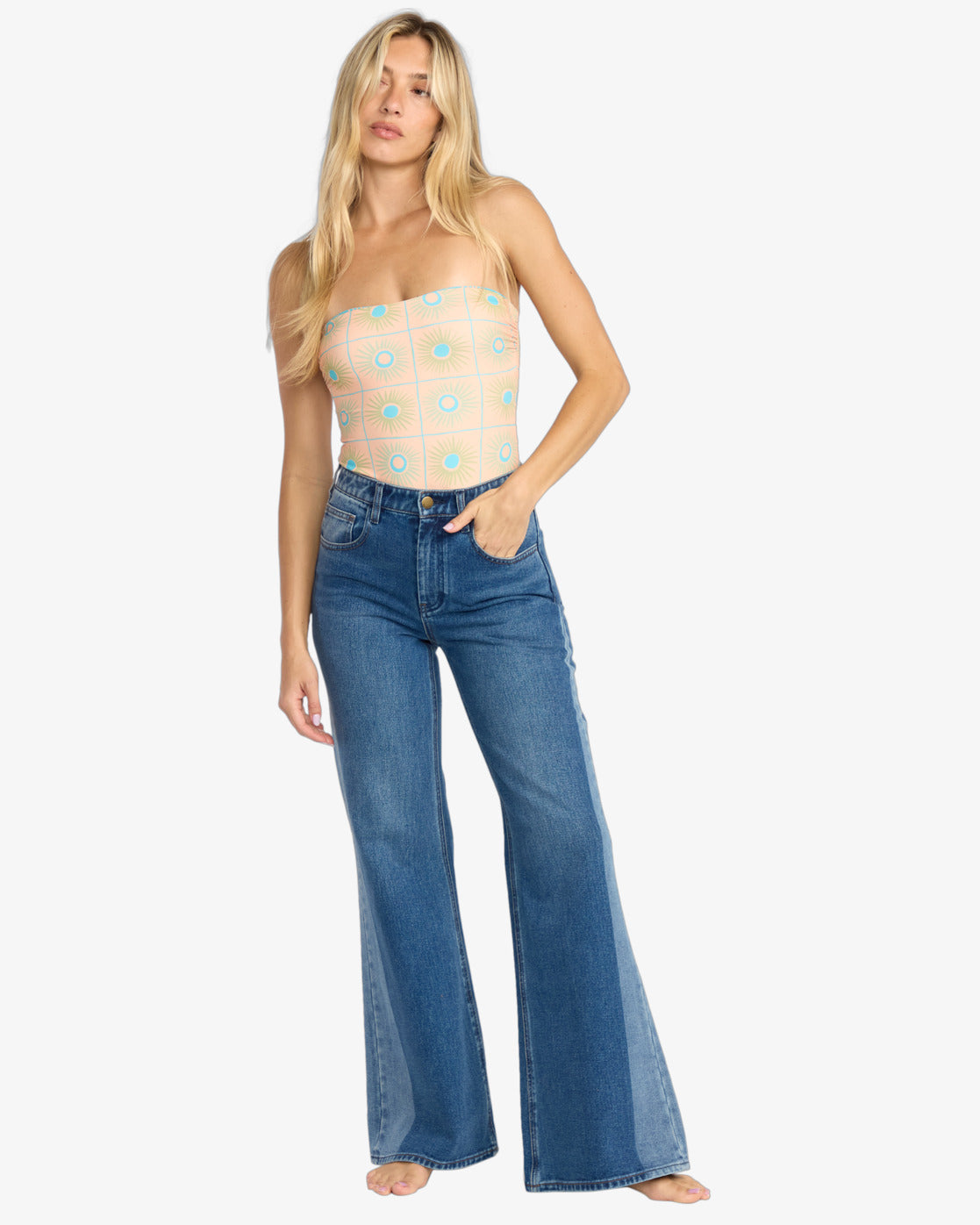 Free Fall - Flared jeans voor dames