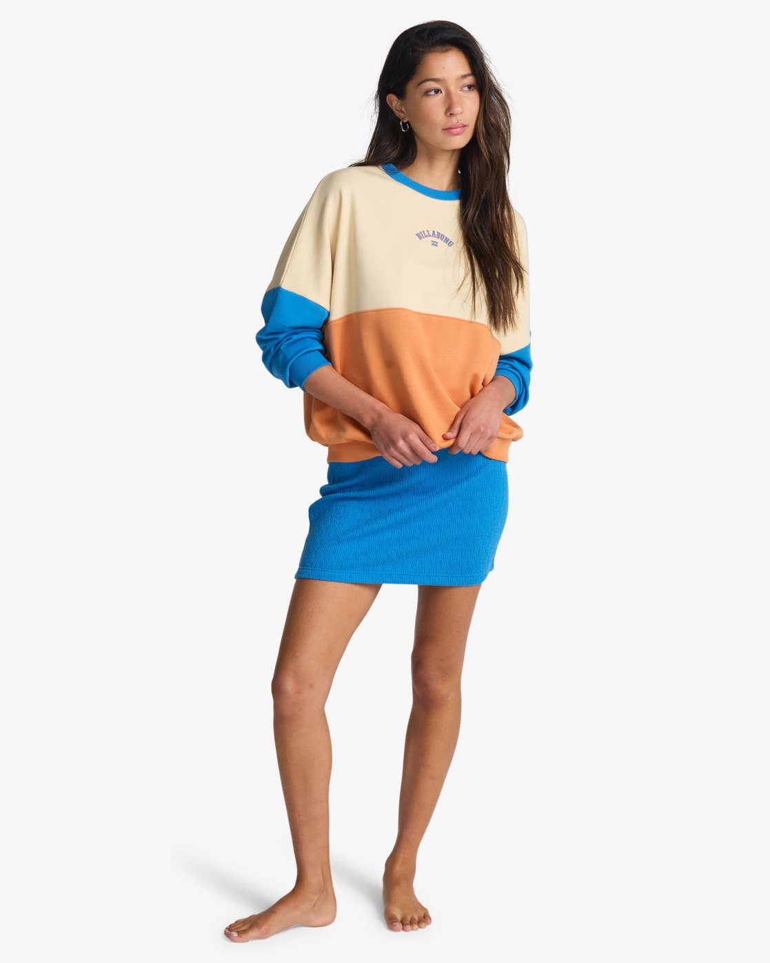Billabong Jump Around Block - Sweatshirt Für Damen