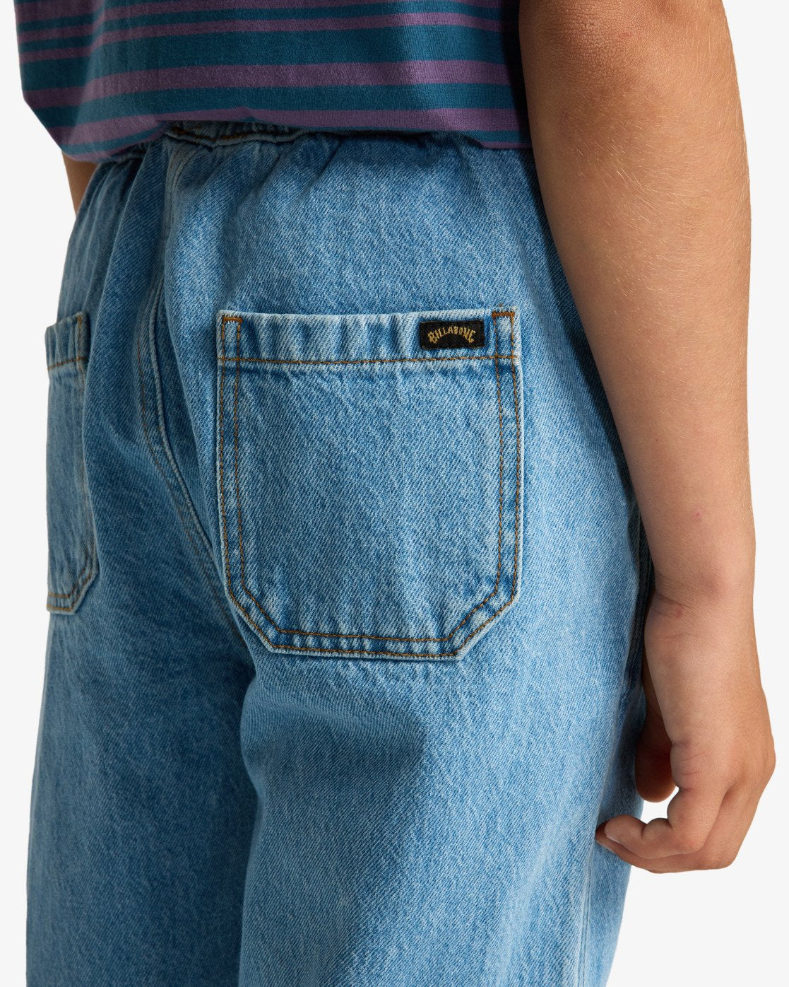 Larry - Boys Surf Lifestyle Elastic Waist Denim Pa