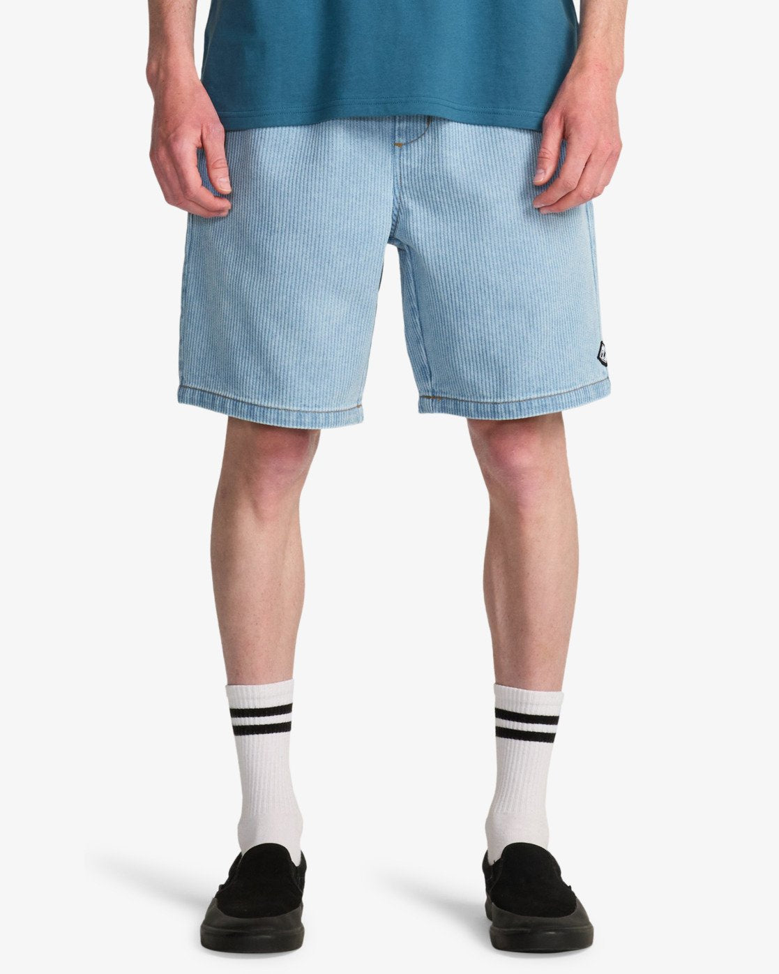 Billabong Larry Cord Denim - Elastic Waist Walkshorts Für Herren