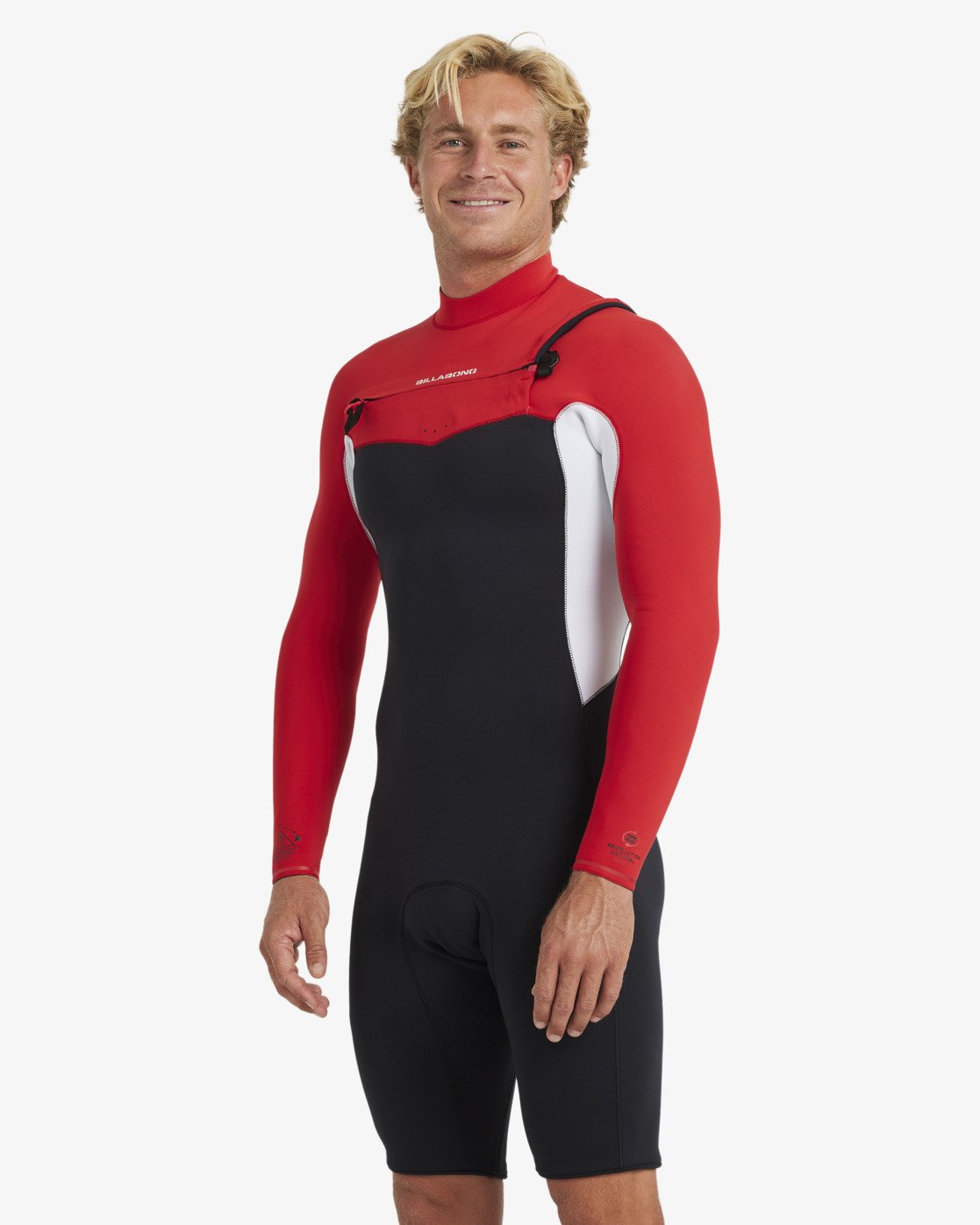 Billabong Revolution Natural Ai Chest Zip Ls Sp - Chest Zip Lang Sleeves Springsuit Für Herren