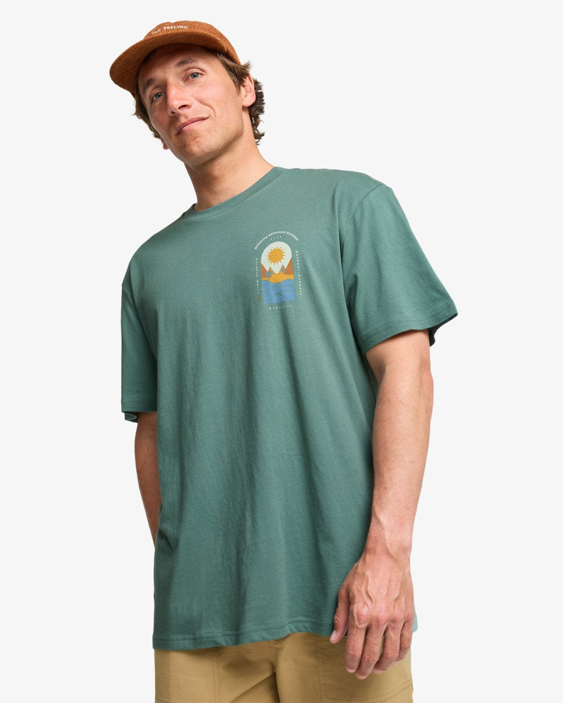 Billabong Sun Down Adiv Premium Korte Mouwen - T-Shirt Für Herren