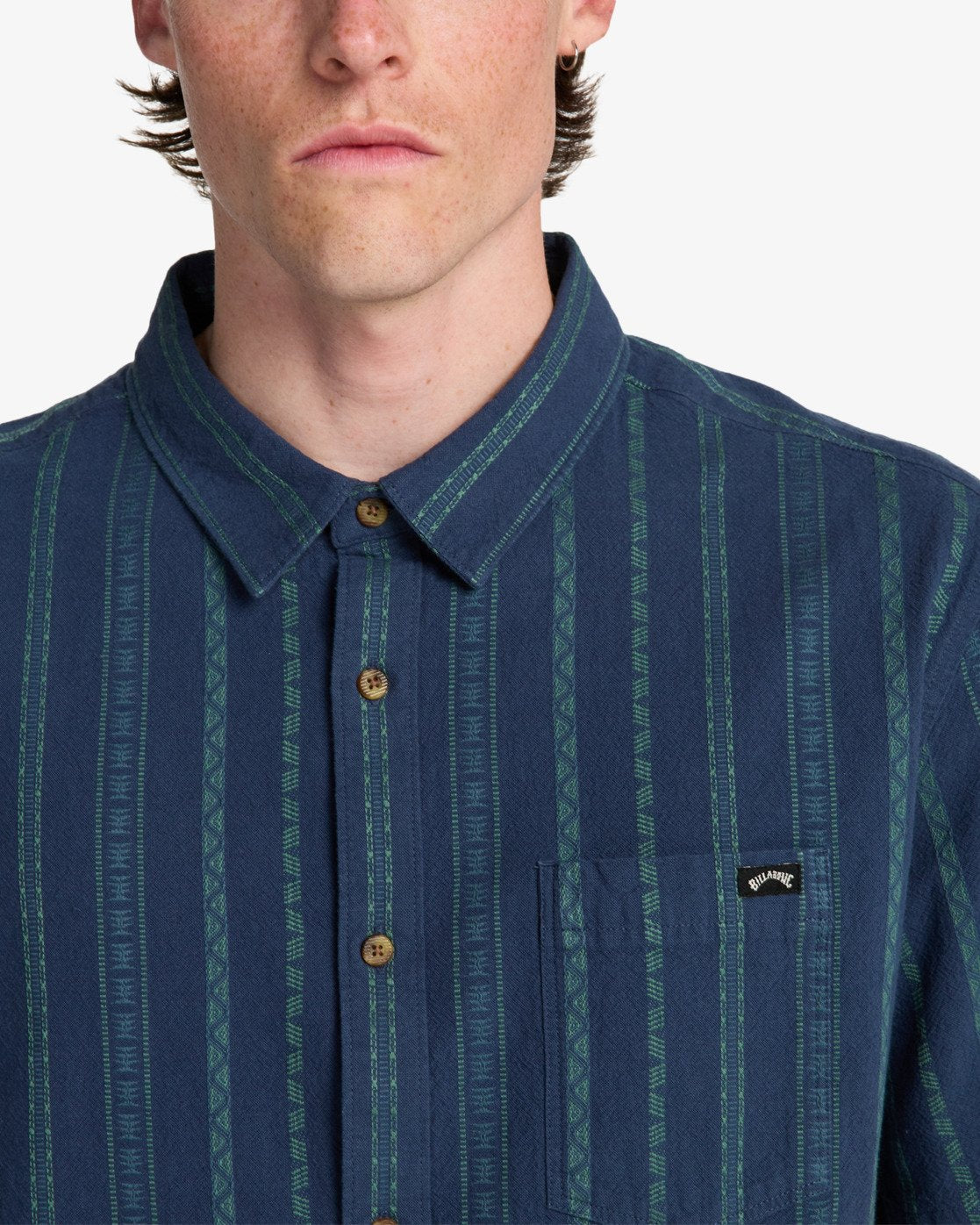 Billabong Sundays Jacquard Korte Mouwen - Korte Mouwen Shirt Für Herren