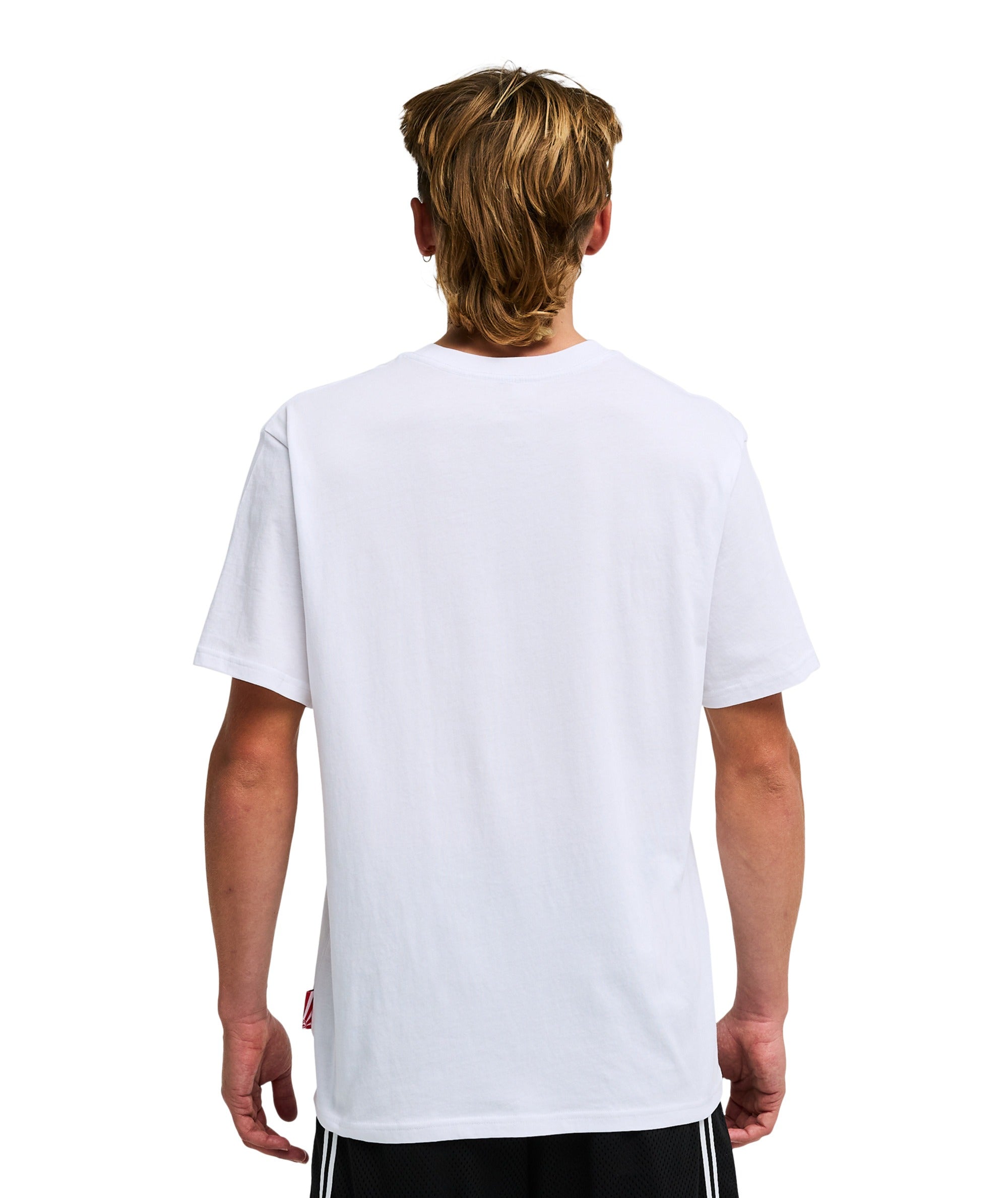 A.I Argyle (Wht) Short Sleeve Screen Tee For Men