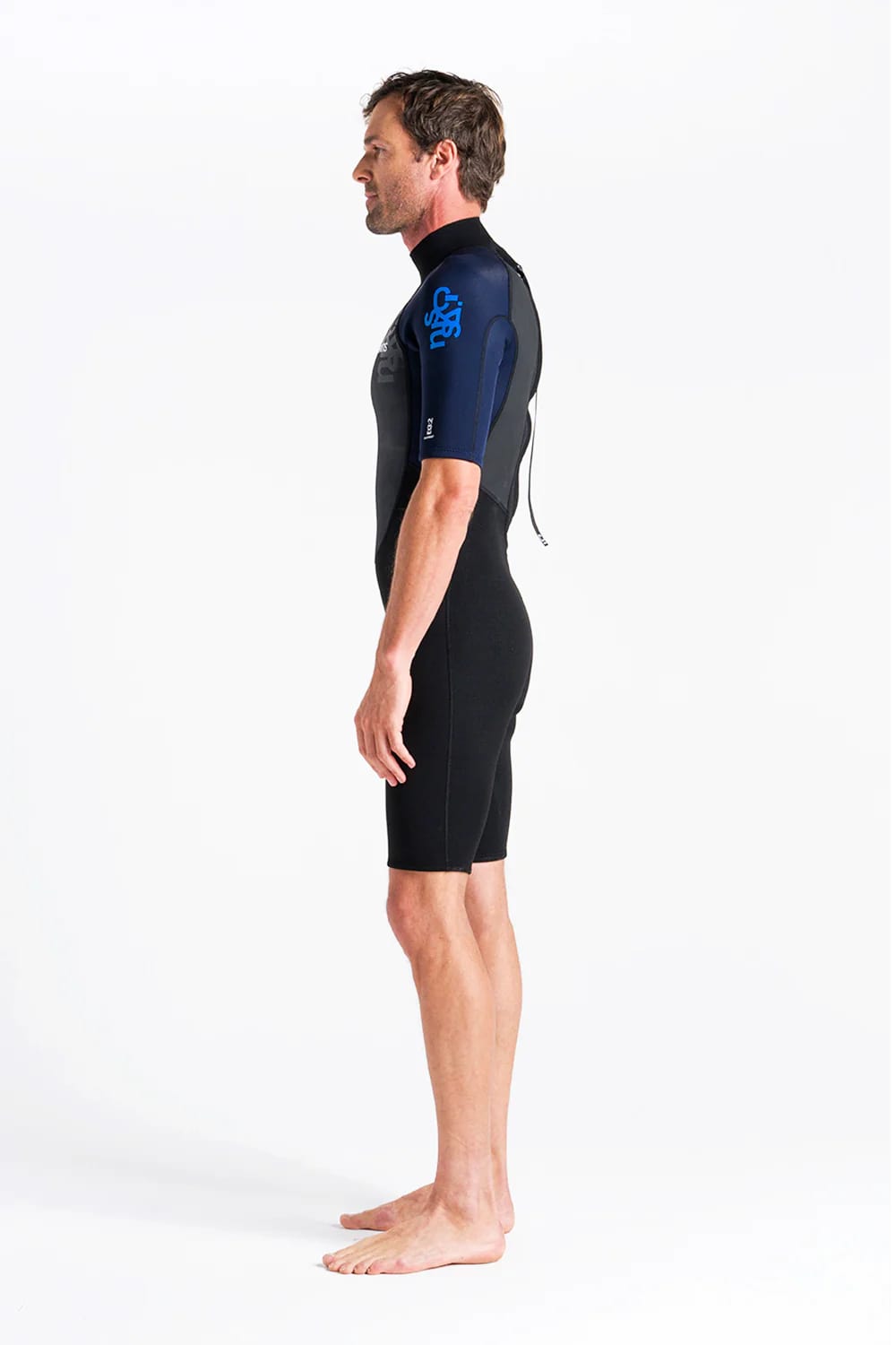 Element 3:2 Back Zip - Heren Shorty wetsuit met korte mouwen