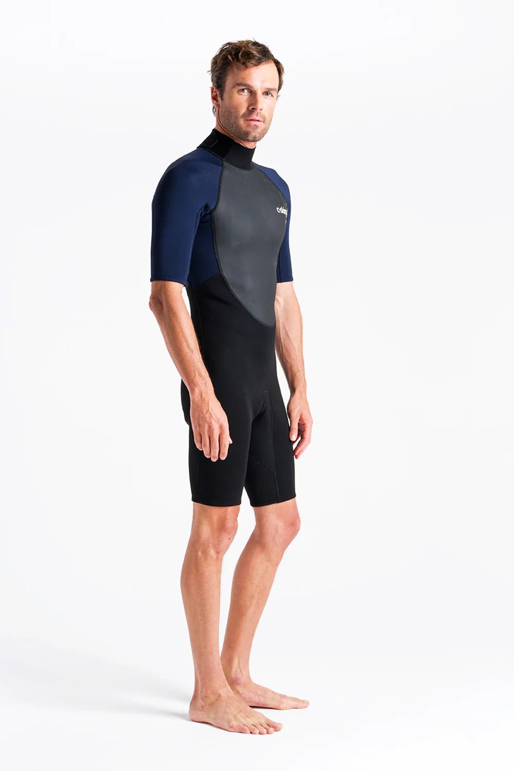Element 3:2 Back Zip - Heren Shorty wetsuit met korte mouwen