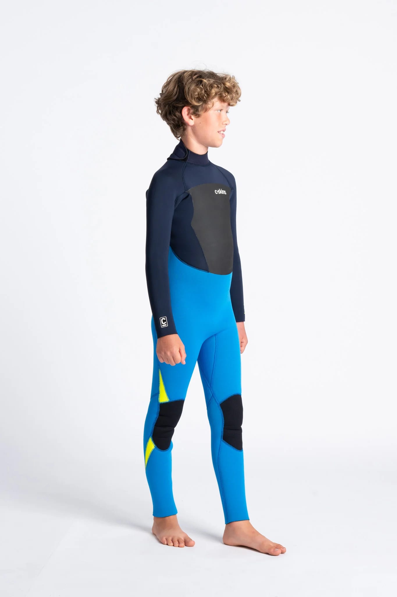 Legend 4:3 Junior GBS Back Zip Steamer Wetsuit voor kinderen