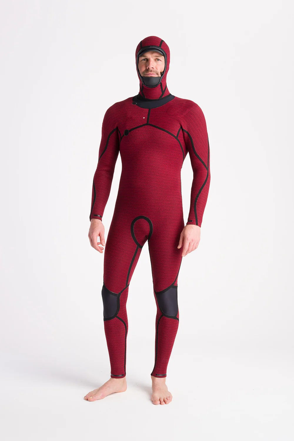 NuWave ReWired 5:4 Heren GBS Chest Zip Hooded Steamer