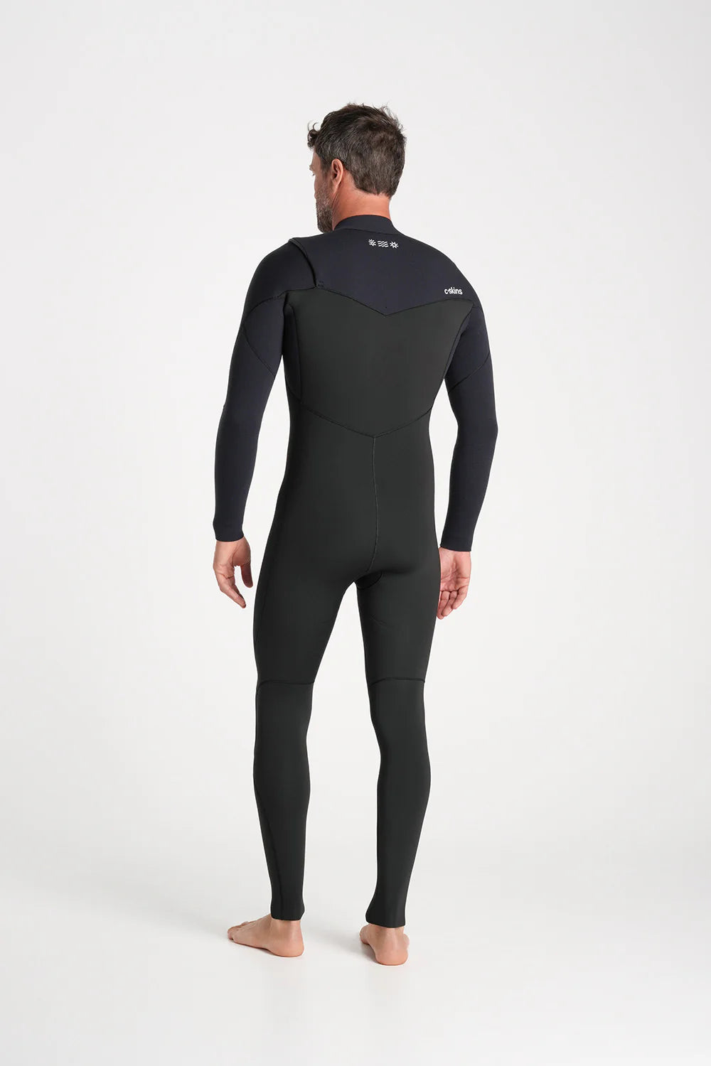 C-Skins NuWave Session 4:3mm Chest Zip Steamer - Heren Wetsuit