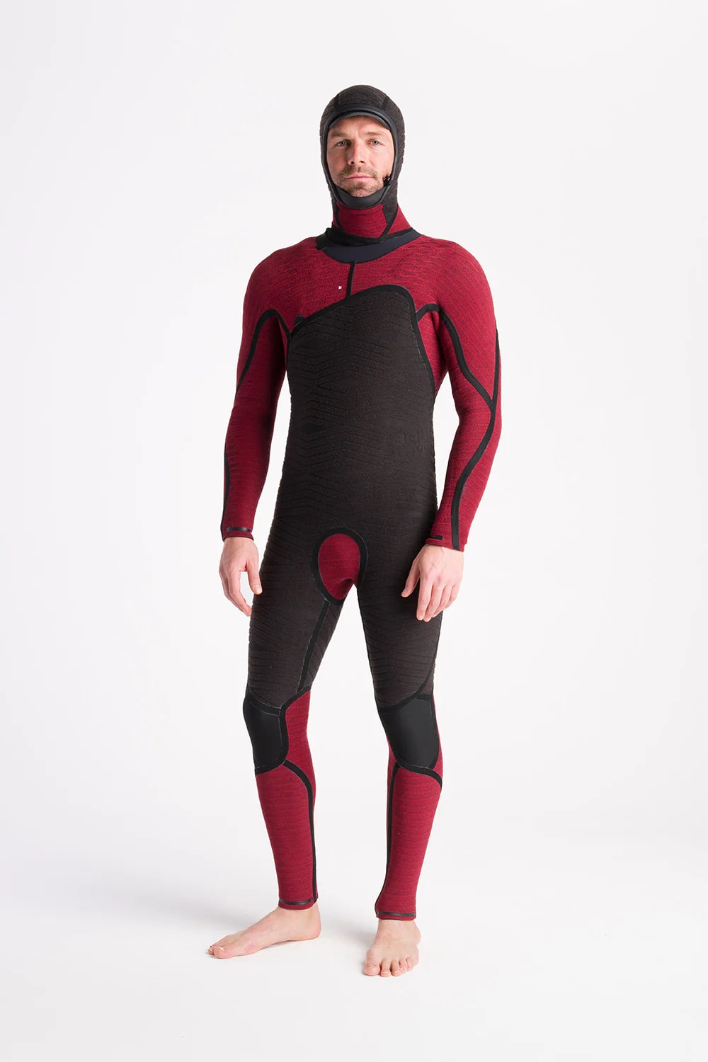 NuWave Wired 5:4 Heren LQS Chest Zip Hooded Steamer