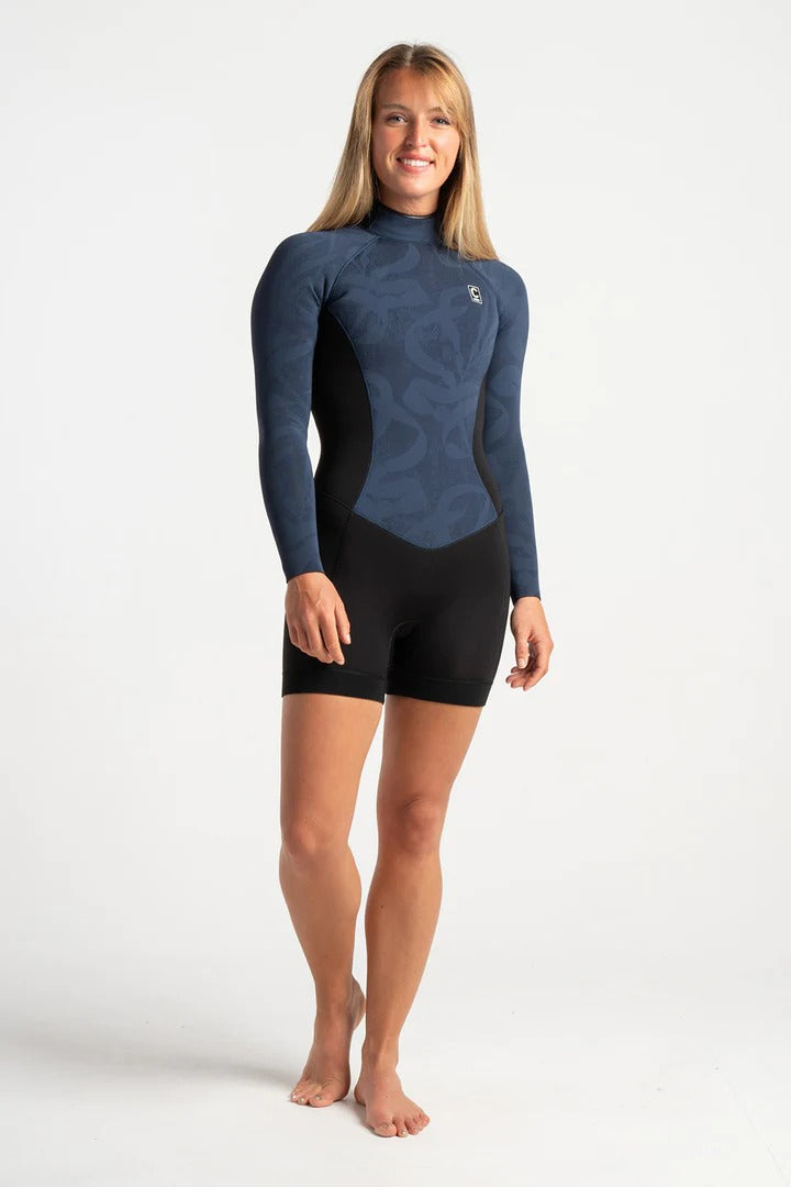 C-Skins Solace 3/2mm Women's Long Sleeve shorty