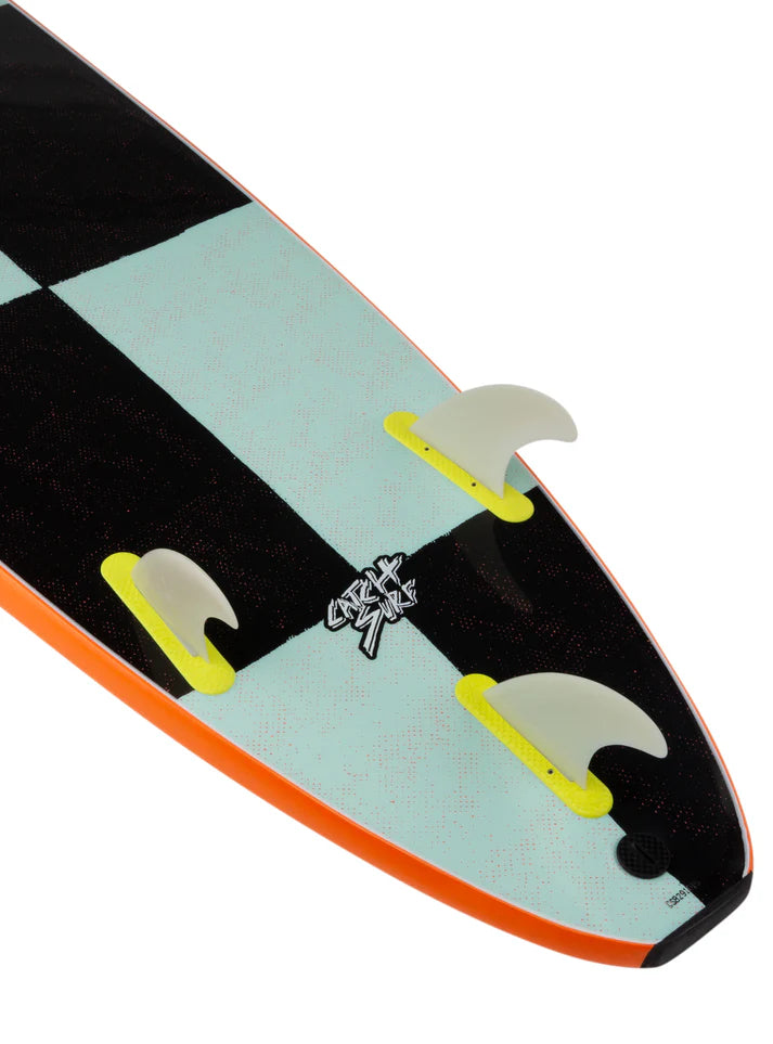 The Log - High Performance - Tri-Fin - Softtop surfboard