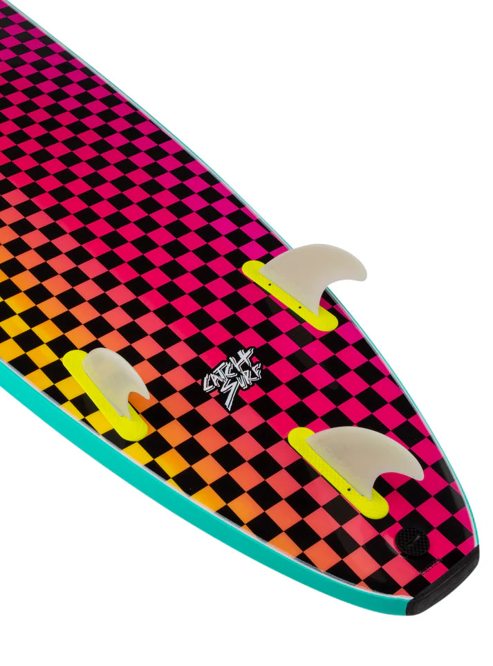 The Log - High Performance - Tri-Fin - Softtop surfboard