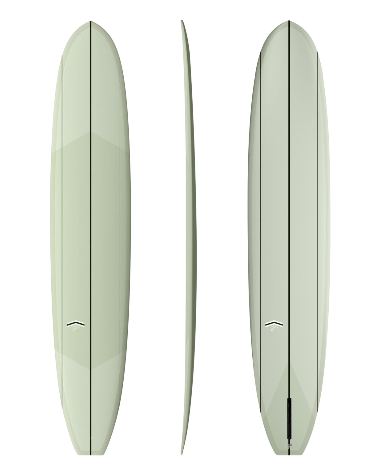 CJ Nelson Oracle - Thunderbolt Silver Construction Longboard