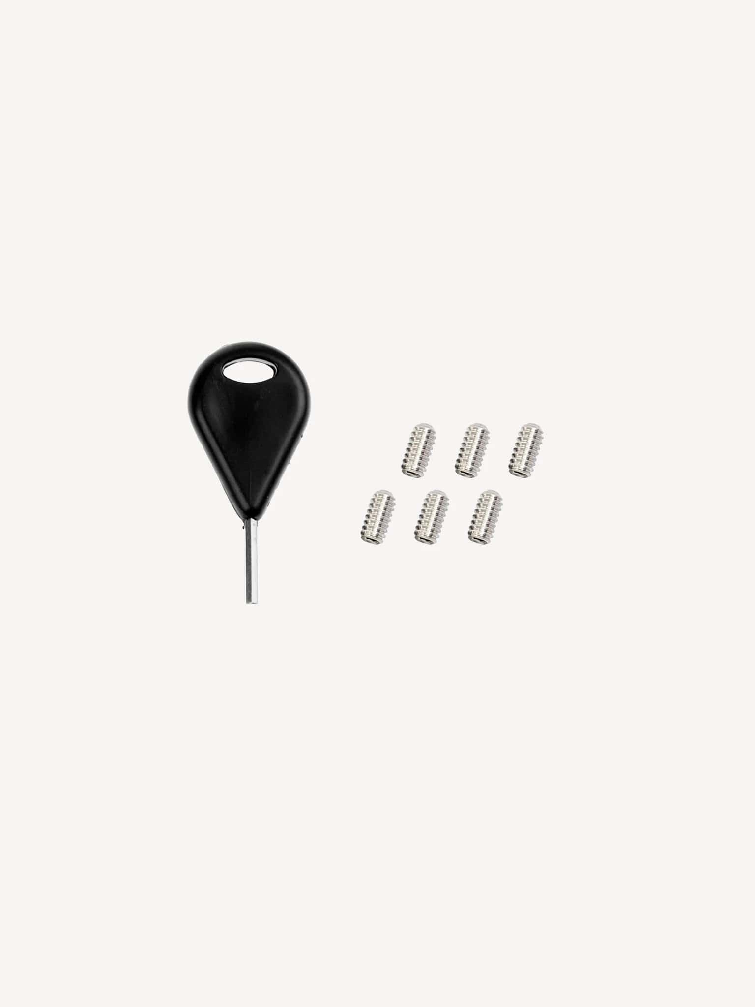 Devoted 6x Fin Screws + key