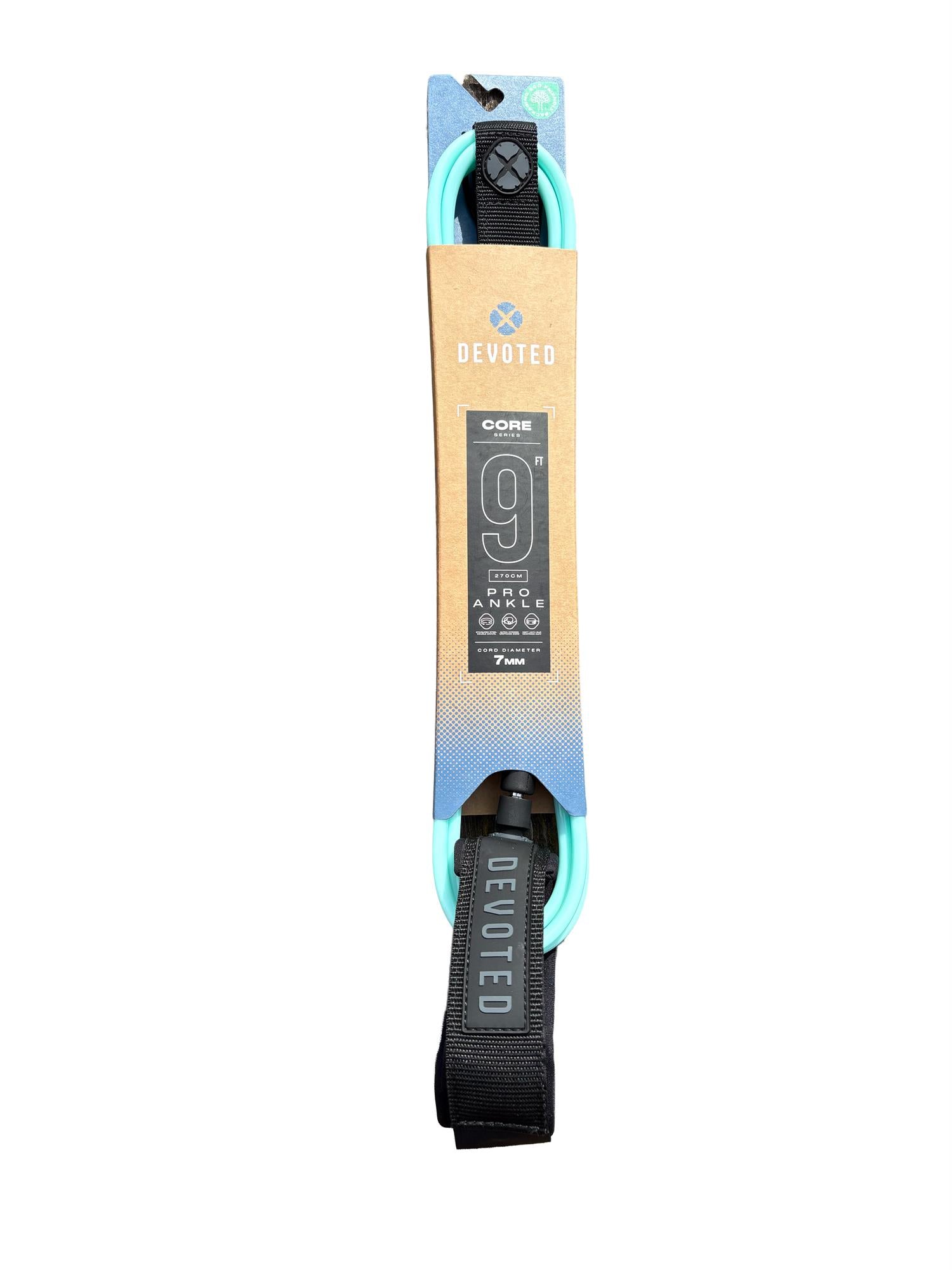 Devoted 9ft Pro Ankle Leash 7mm