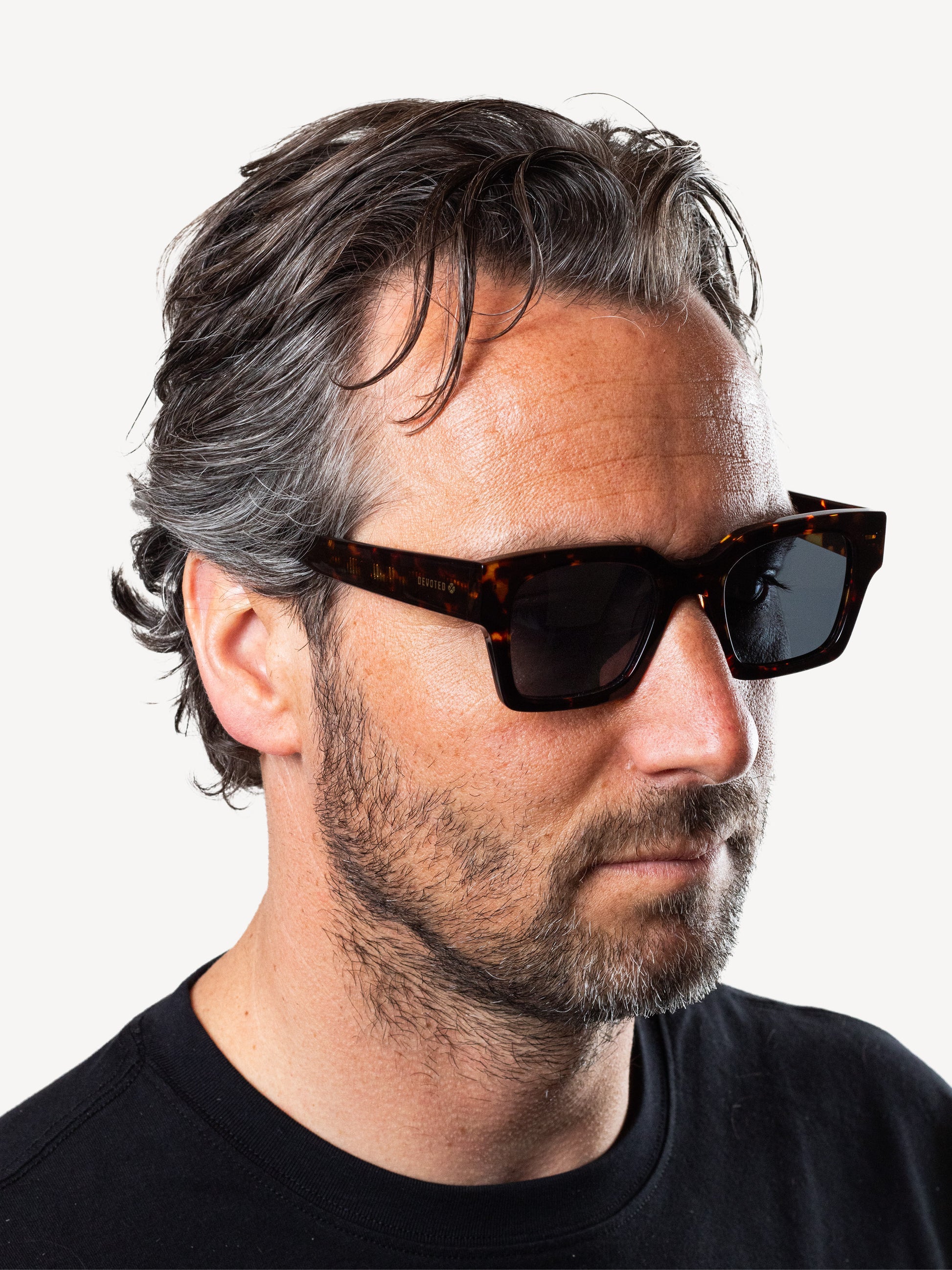 Devoted Baddy Polarized Unisex Sunglasses - Brown Leopard