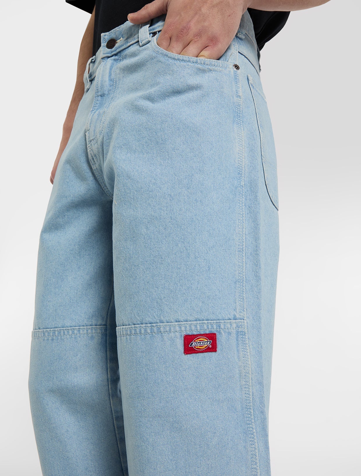 Dickies Double Knee Loose Straight Jeans For Men