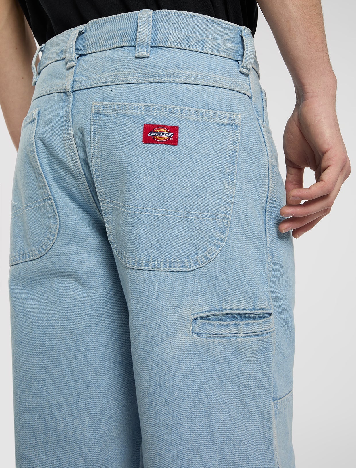 Dickies Double Knee Loose Straight Jeans For Men