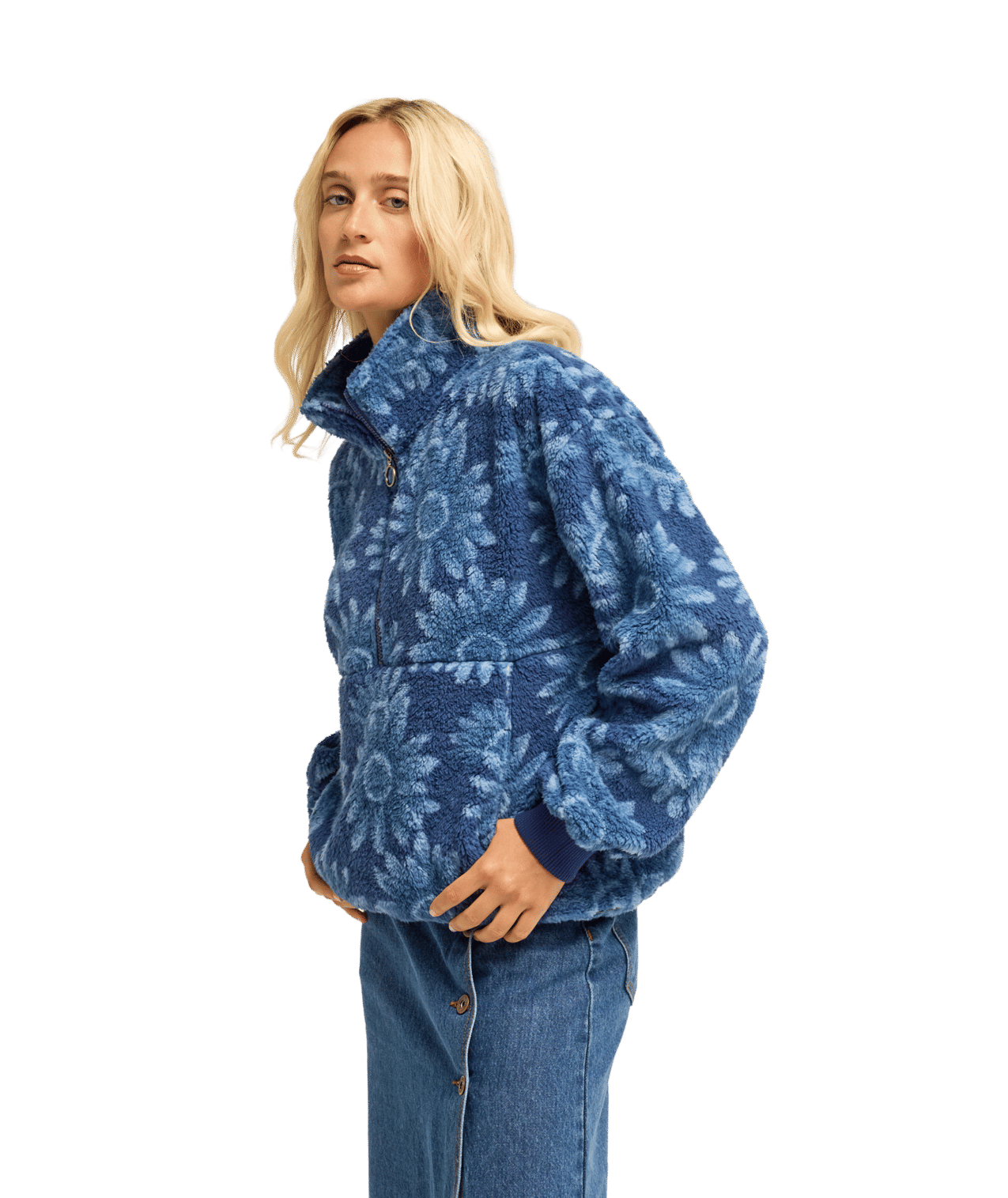 Time Off Half Zip Polar Fleece Trui
