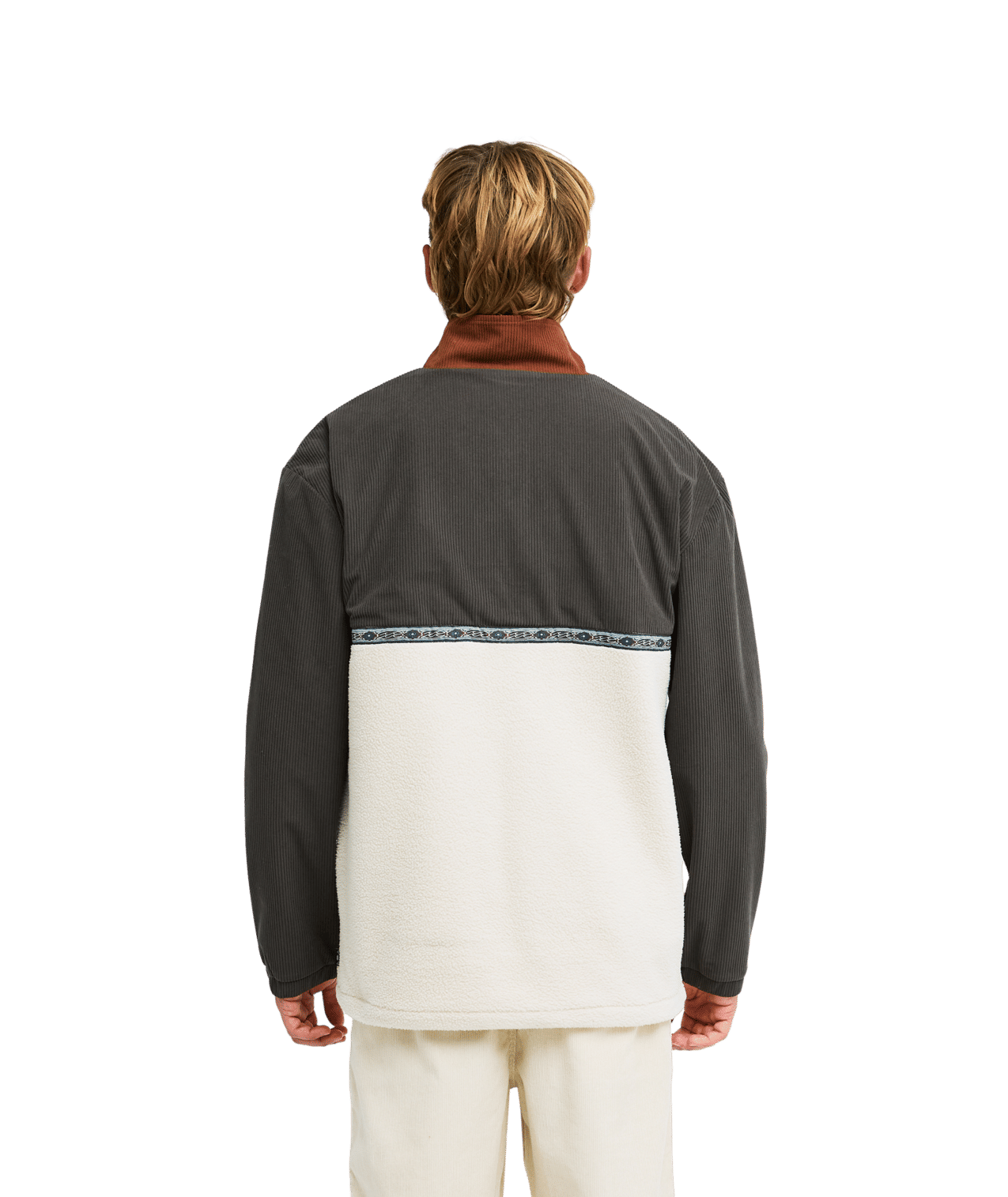 Space Lobster Half Zip Polar Fleece Trui