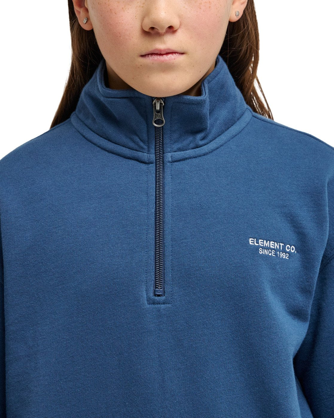 Element Co Emb Half Zip Fleece Trui Voor Kids