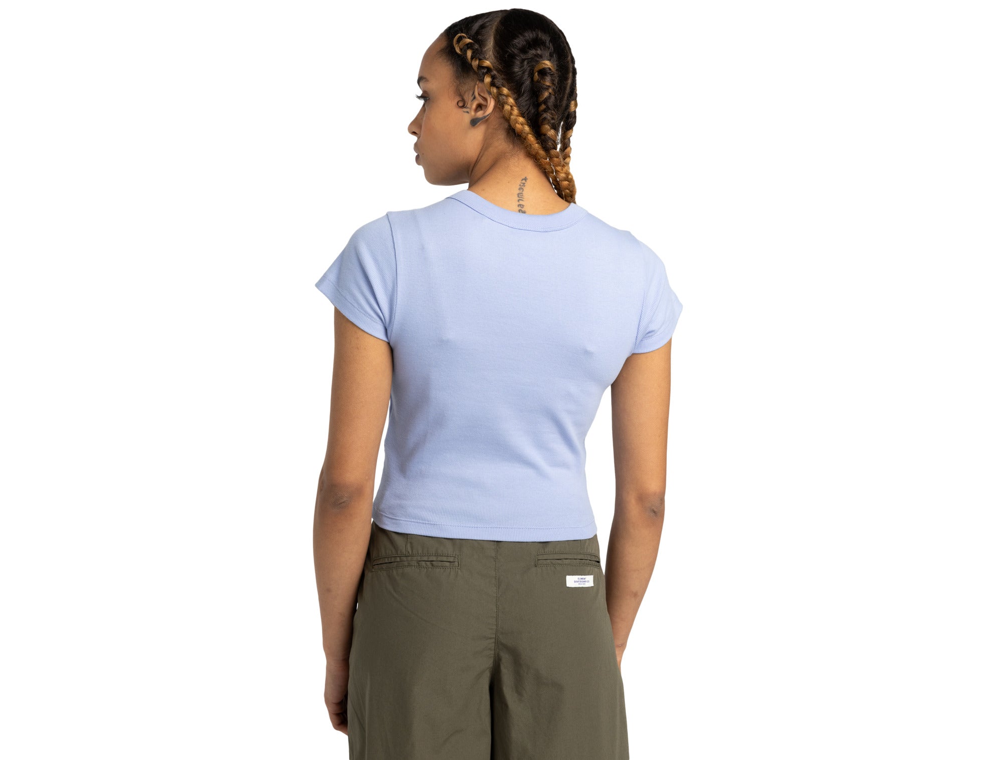 Element Lowcase Crop - Kurzarm-T-Shirt Für Damen