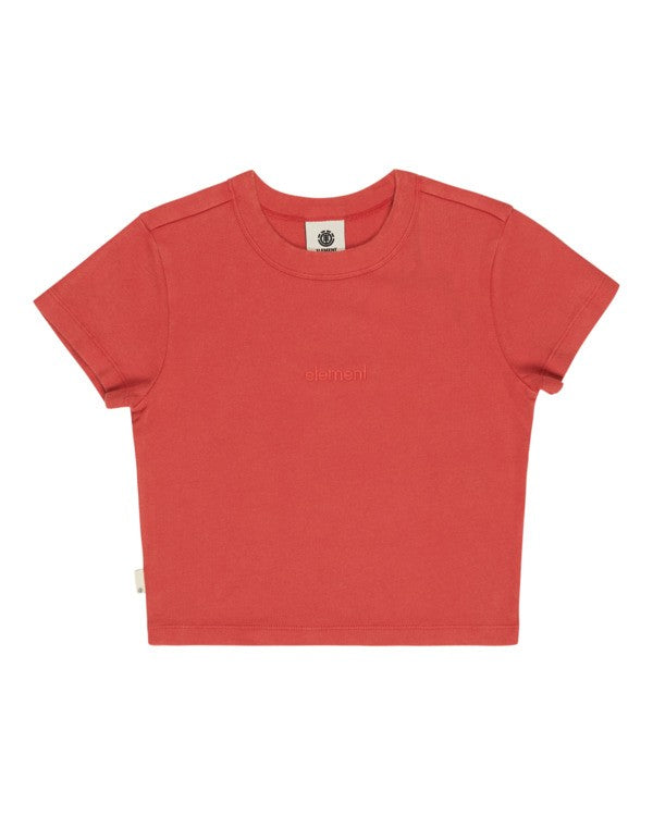 Element Lowcase Crop - Short Sleeves T-Shirt For Women