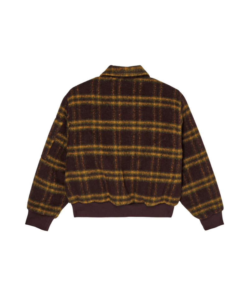 Fuzzy Bomber Bomber Jacket