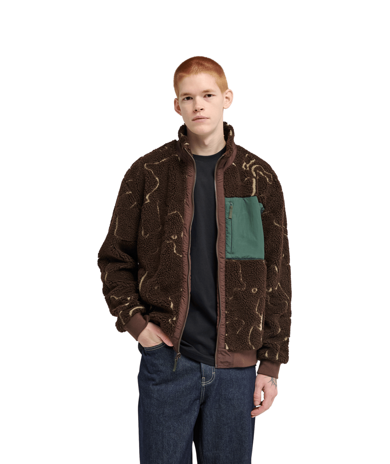 Oak Sherpa Heavy-weight Fleece Jacket