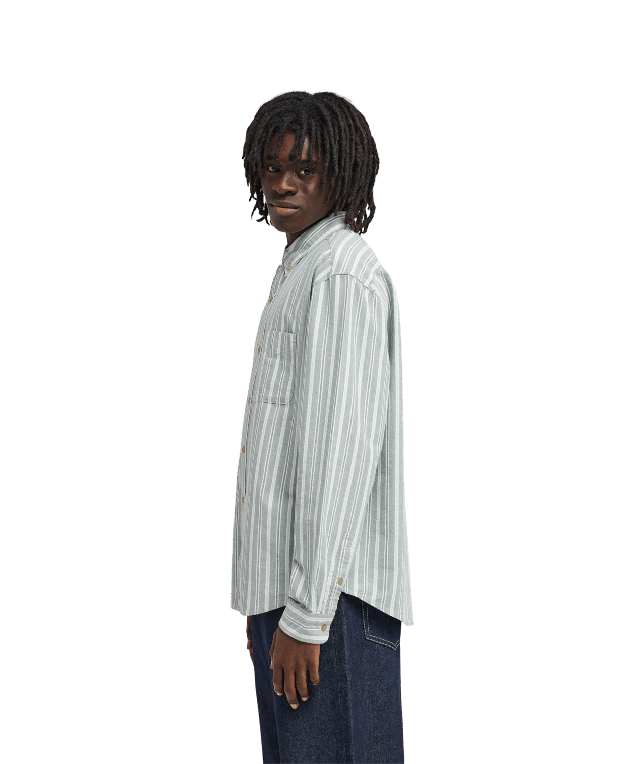 Button Down Reg Lange Mouwen Overhemd