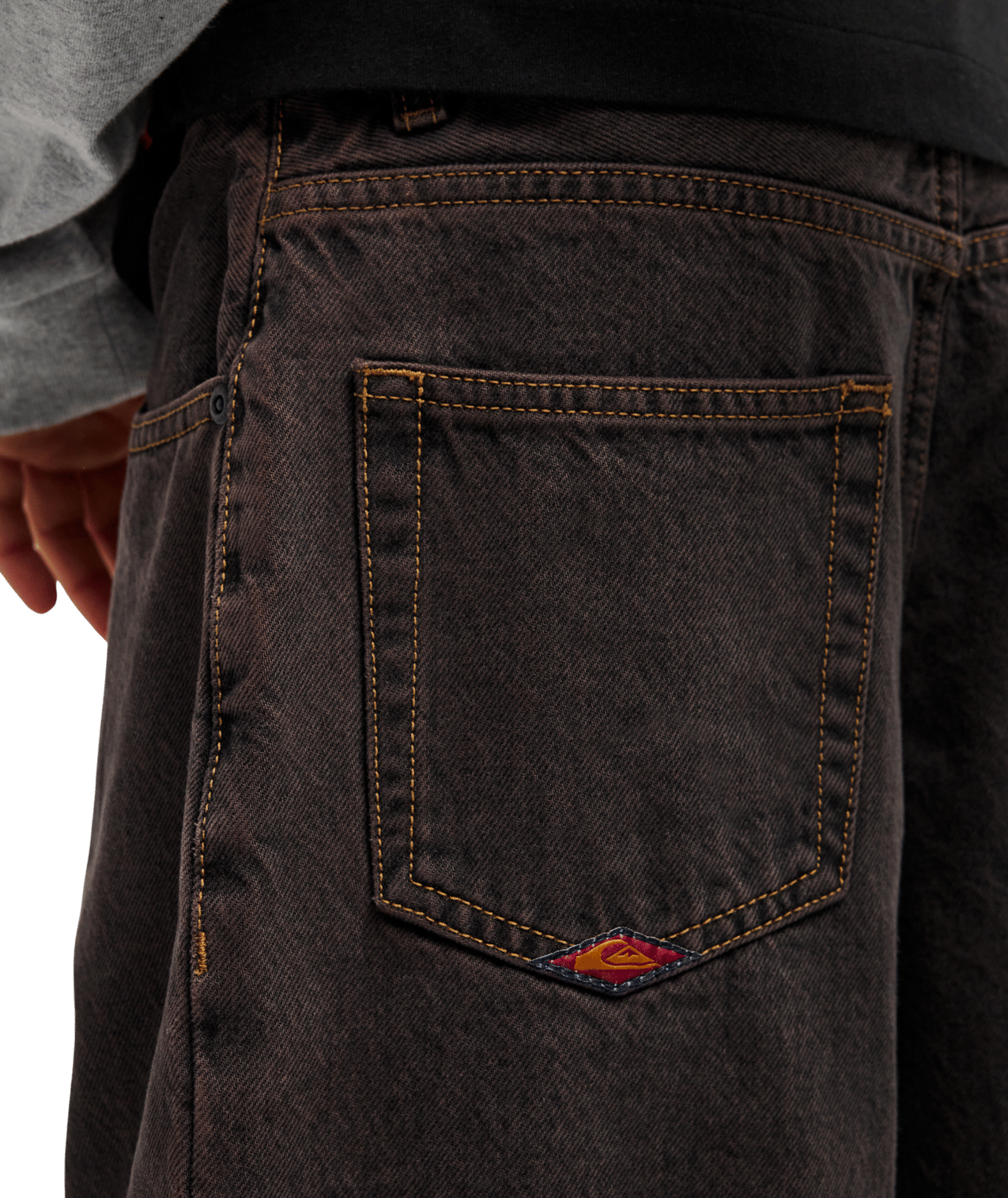 Quik Baggy Denim Lange Broek
