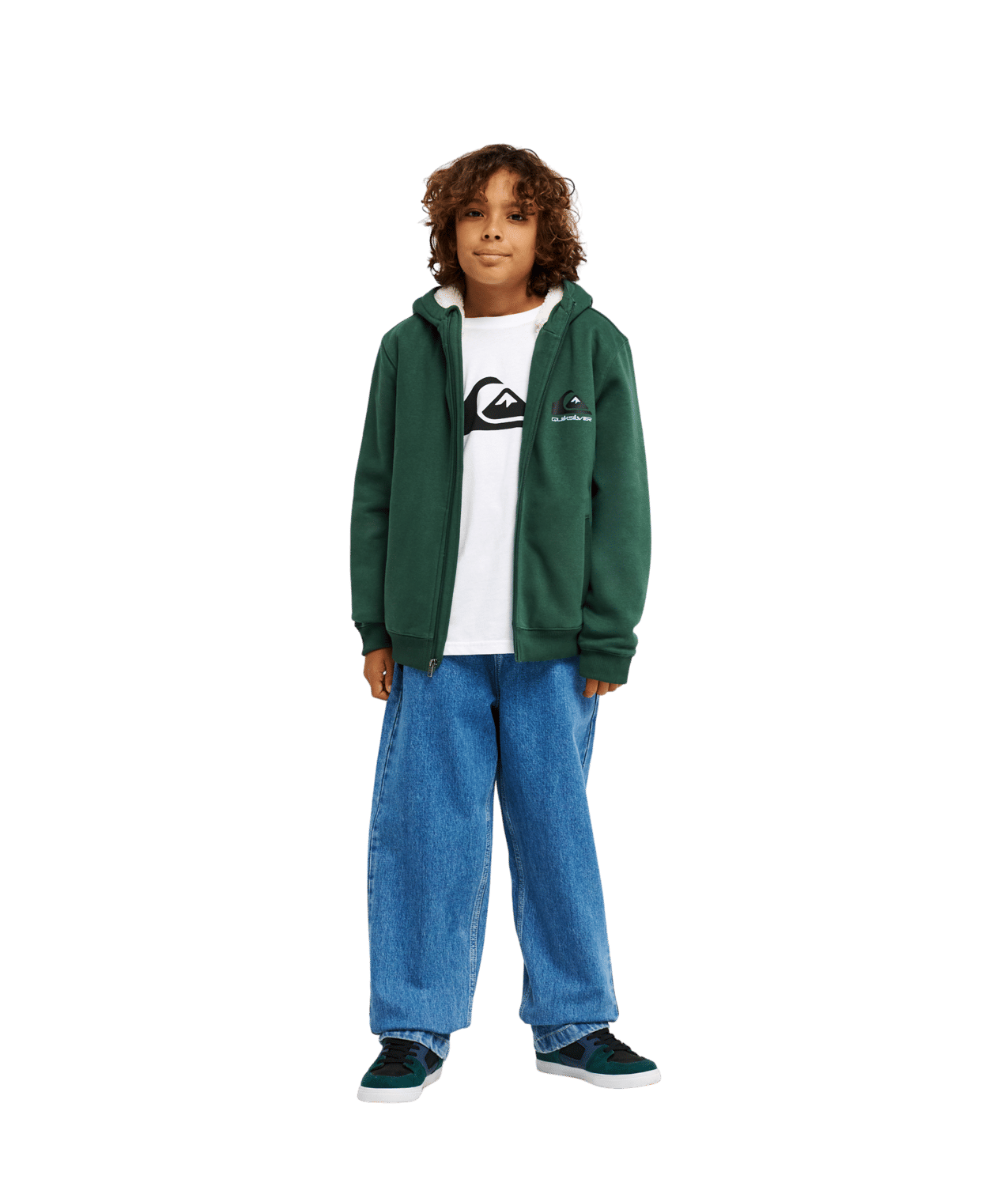 Fleece Sherpa Full Zip Fleece Trui