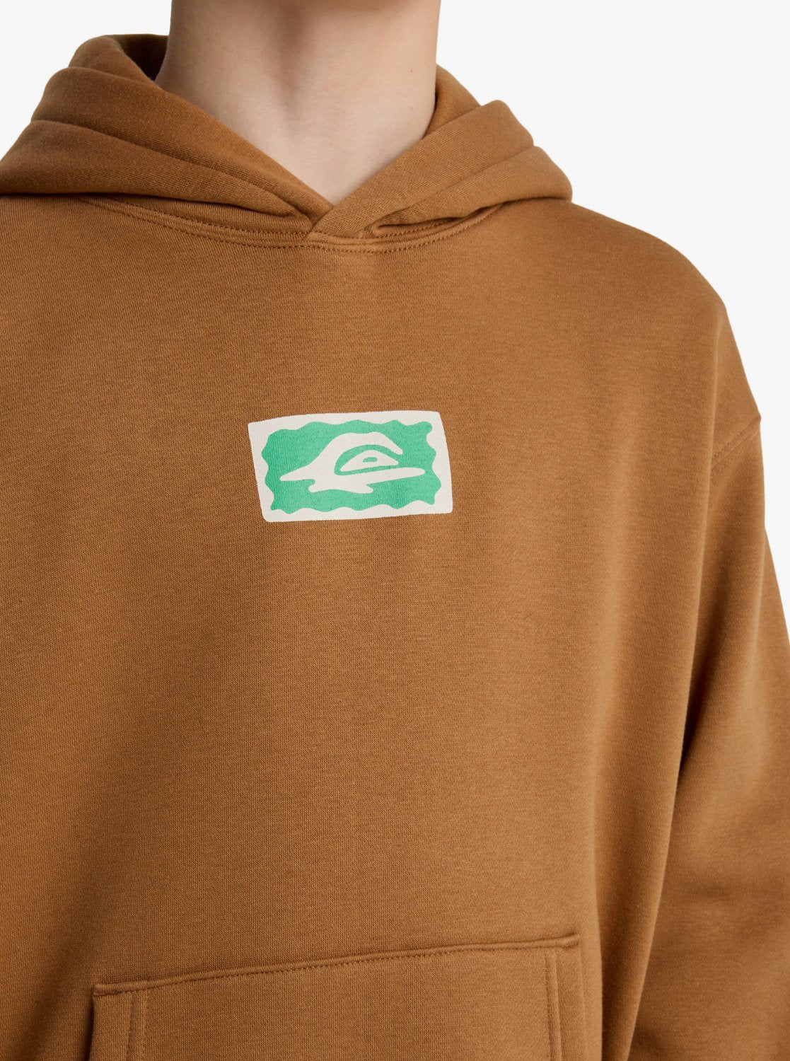 Graphic Hero Hoodie Youth Tobacco Brown