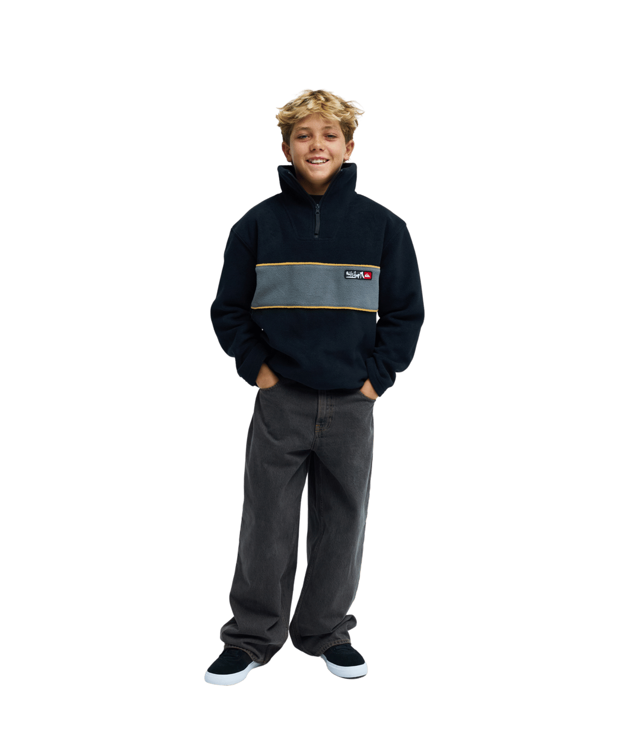Young Guns Cruz Polar Y Half Zip Polar Fleece Trui