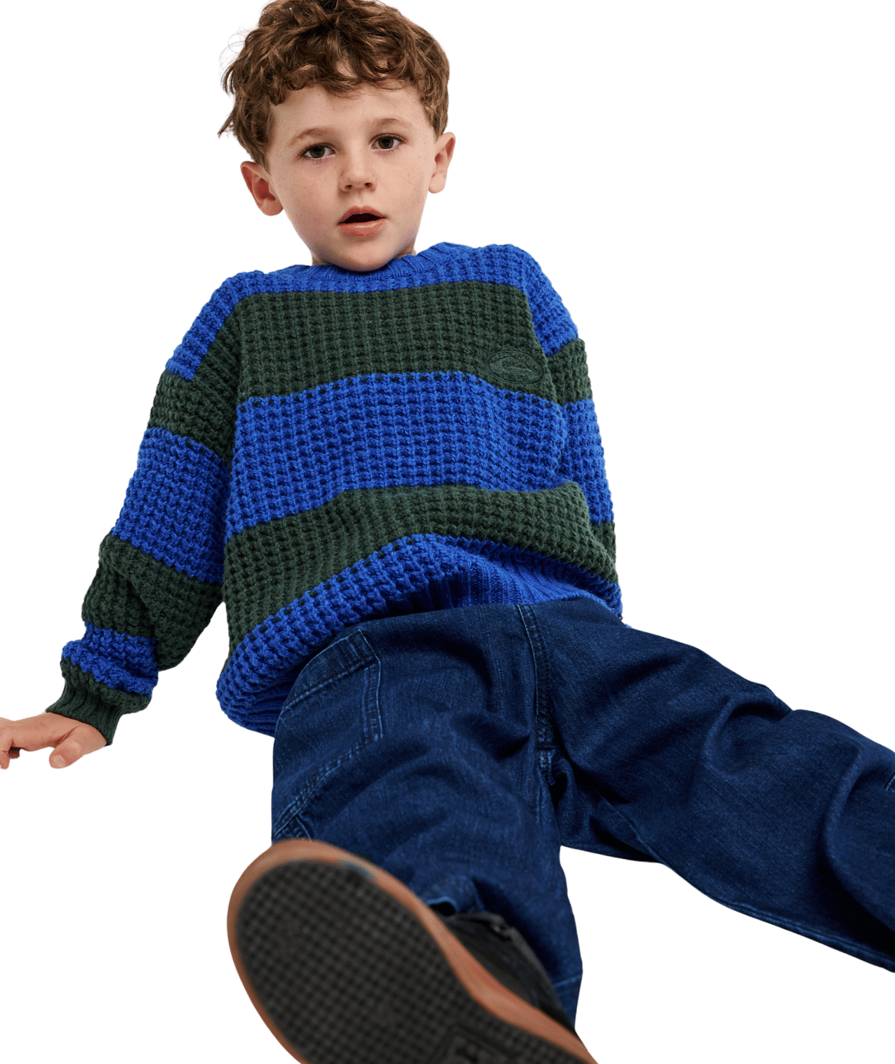 Lapper Sweater Crew Neck Trui
