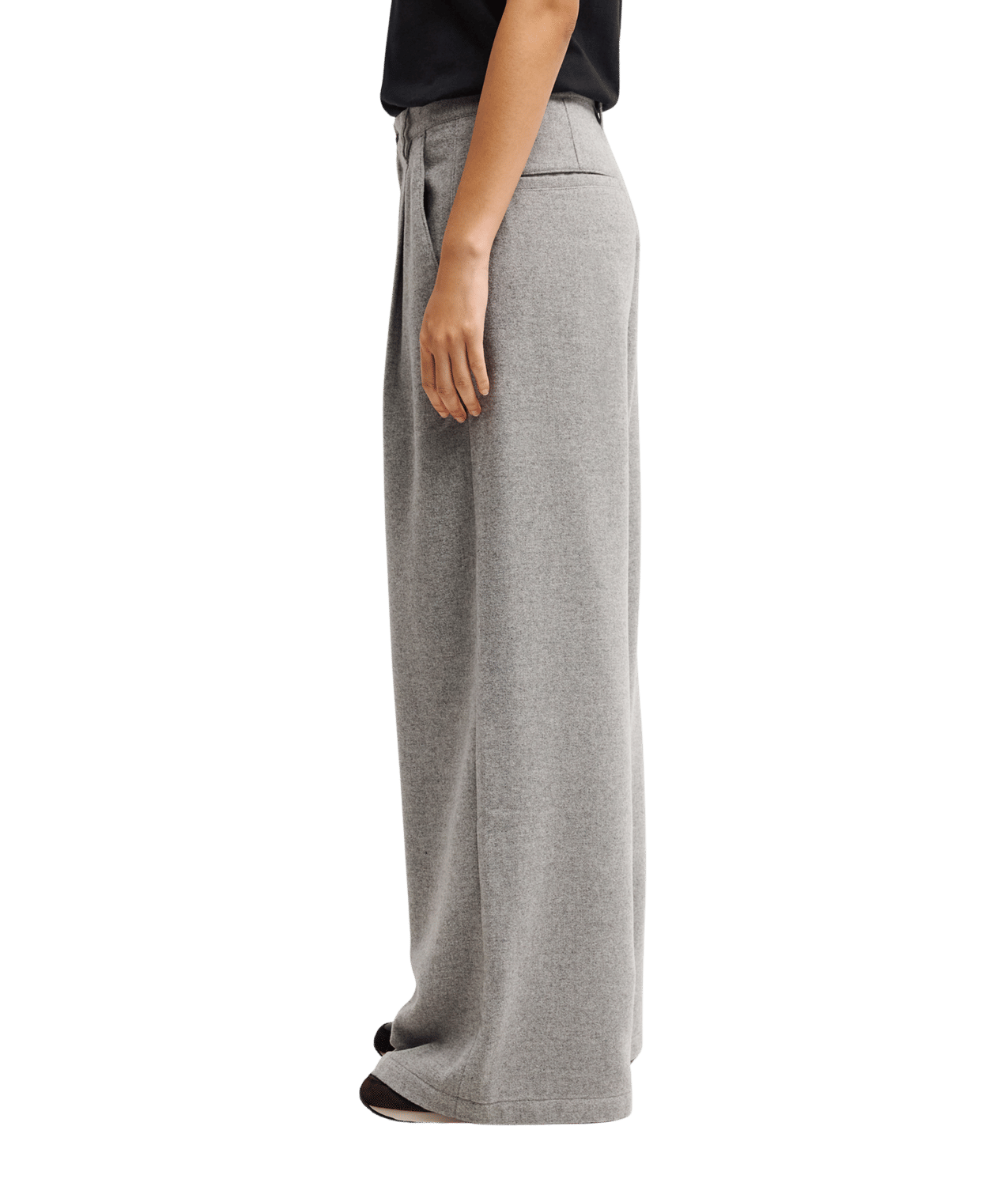 Wool Pant Fixed Lange Broek