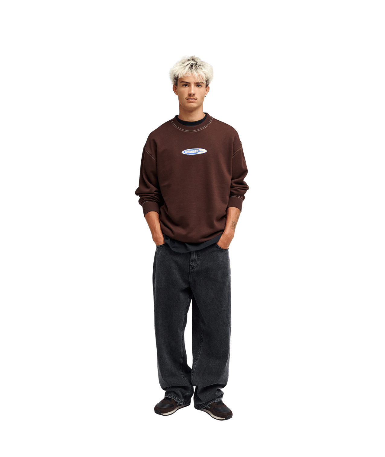 Disk Crew Neck Trui