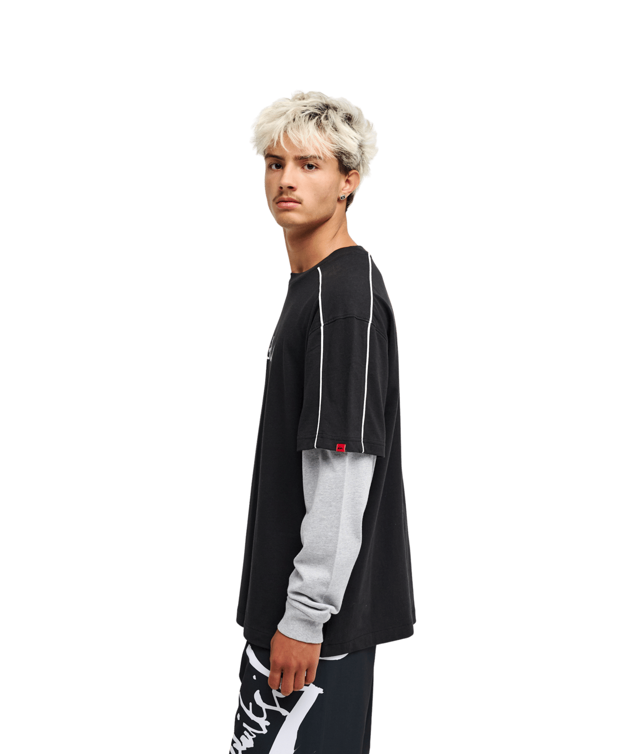 Young Guns Double Layer Lange Mouwen T-shirt