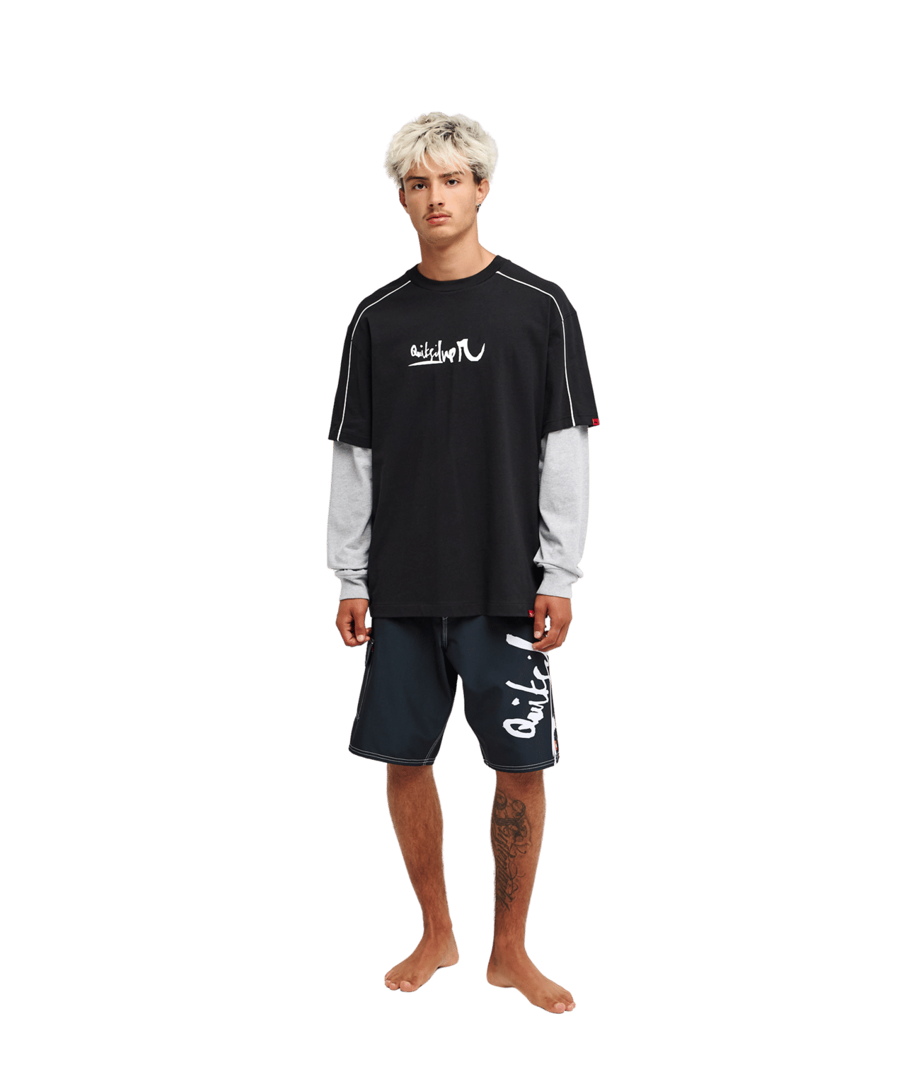 Young Guns Double Layer Lange Mouwen T-shirt