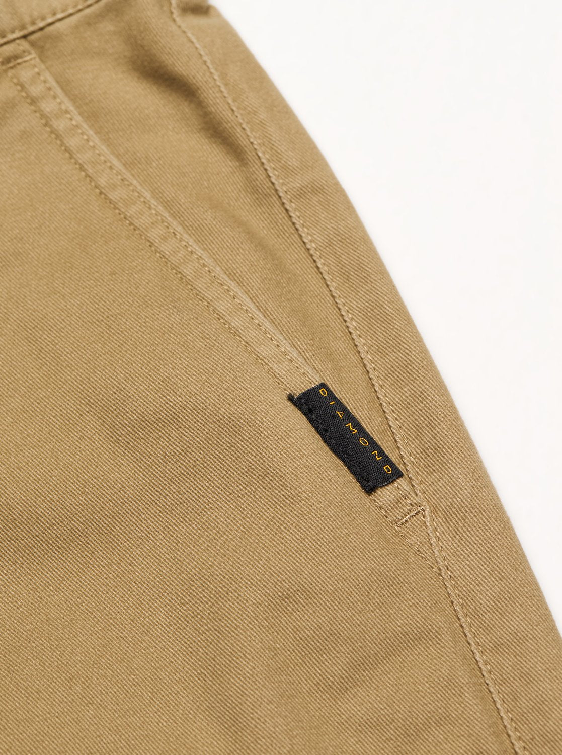 Diamond Pleated Pant Lange Broek
