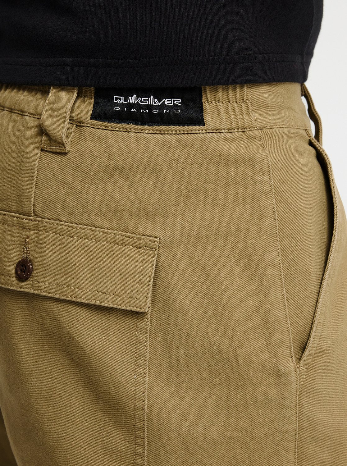 Diamond Pleated Pant Lange Broek