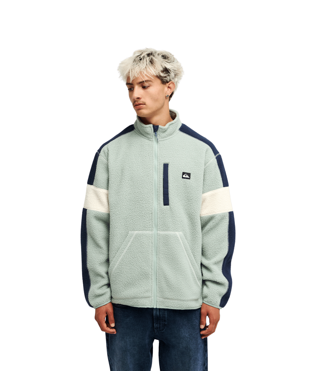 Clean Coast Blo Half Zip Polar Fleece Trui