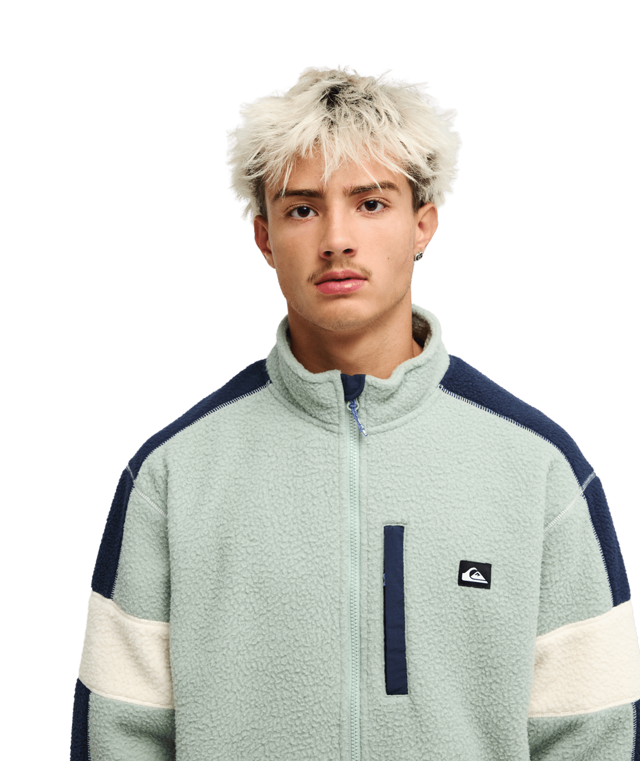 Clean Coast Blo Half Zip Polar Fleece Trui
