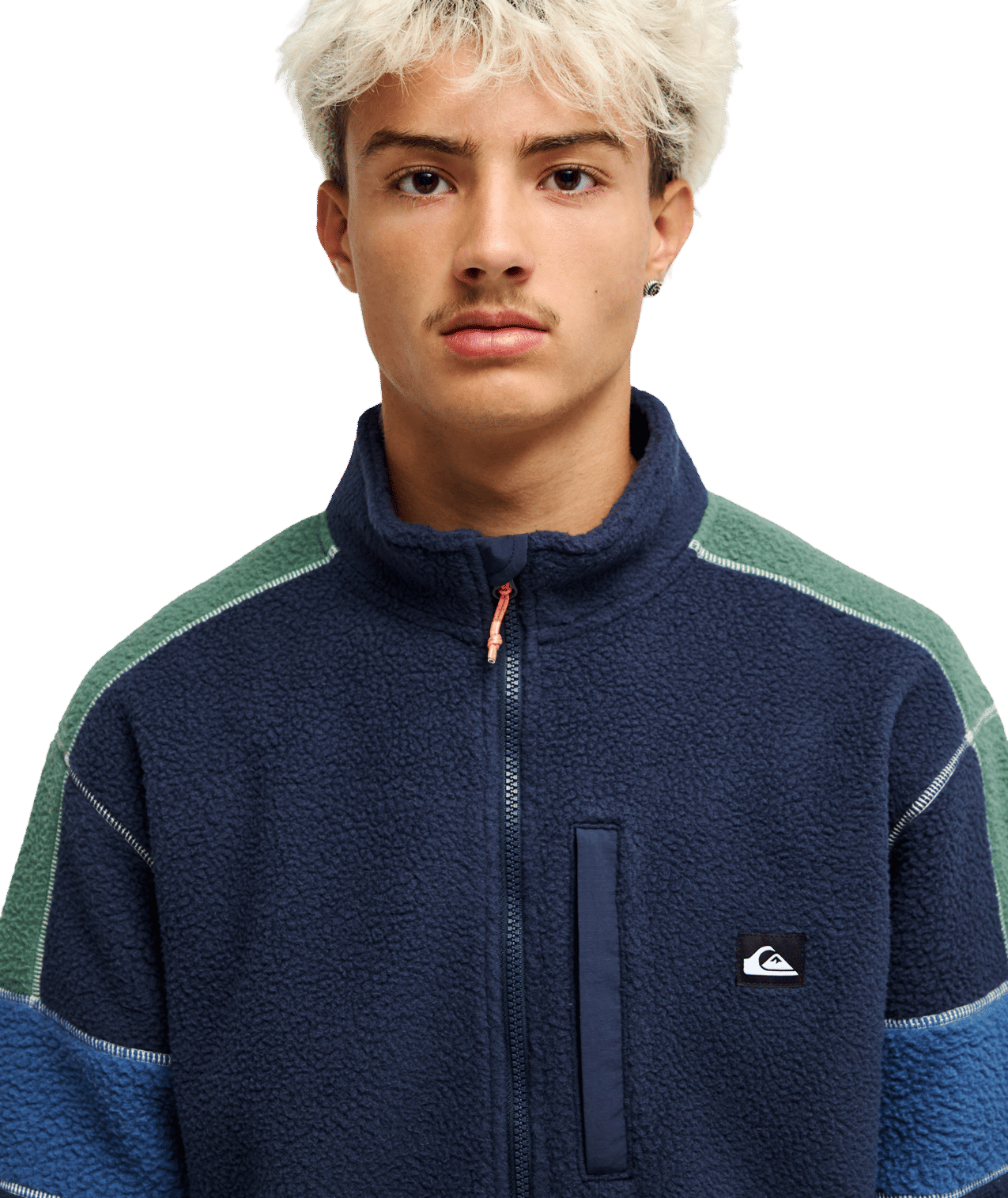 Clean Coast Blo Half Zip Polar Fleece Trui