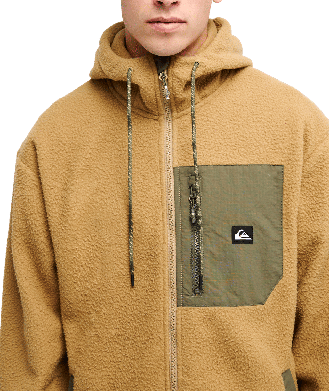 Clean Cost Hood Full Zip Polar Fleece Trui