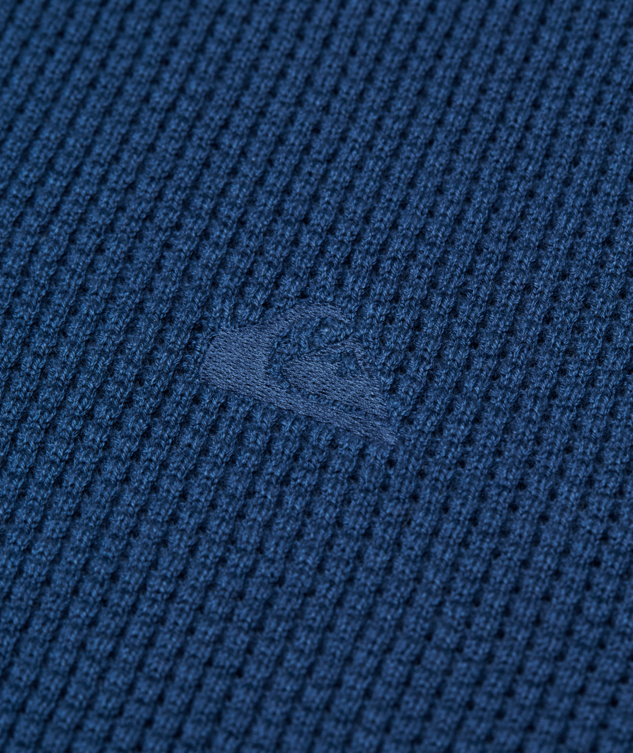 Waffle Sweater Crew Neck Trui